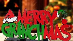 Merry Grinchmas Table Decoration Signs